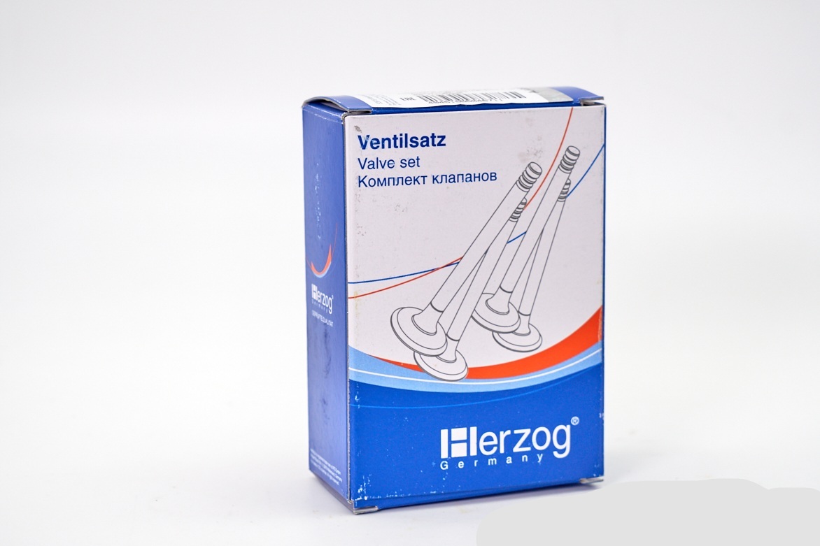 комплект клапанов ГРМ ЛАРГУС 8кл. (8шт.) "HERZOG"