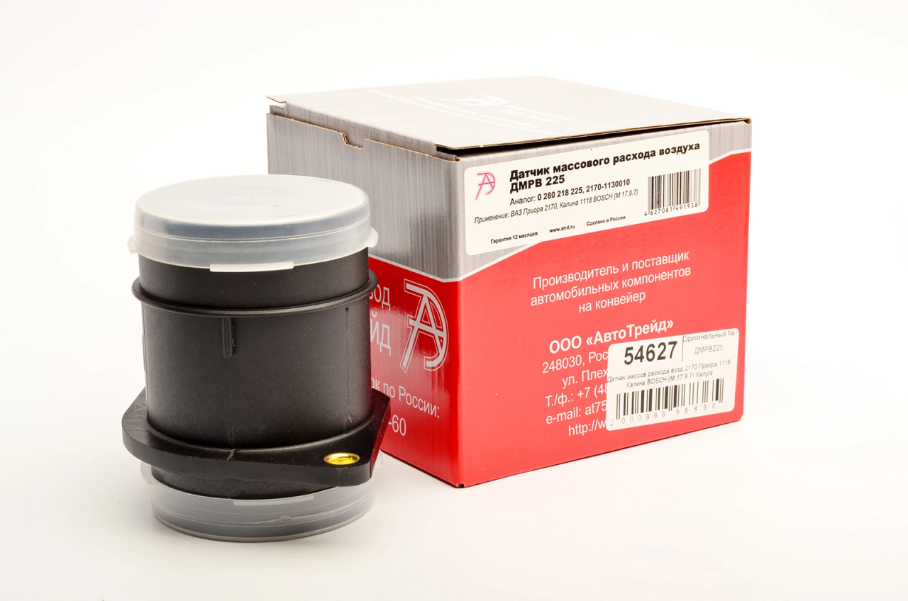 датчик массового расхода воздуха ВАЗ-2170 (225) 16 клап.Е-4  "АвтоТрейд"