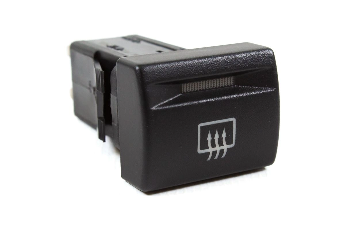 кнопка включения обогрева заднего стекла ВАЗ-2170,2190 (белая подсветка)