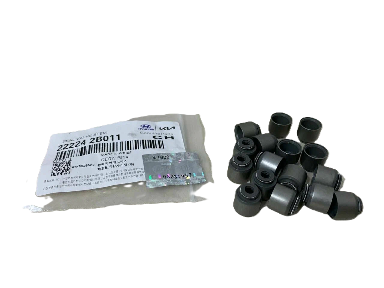 сальники клапанов SOLARIS (16кл.) KOREA MOBIS